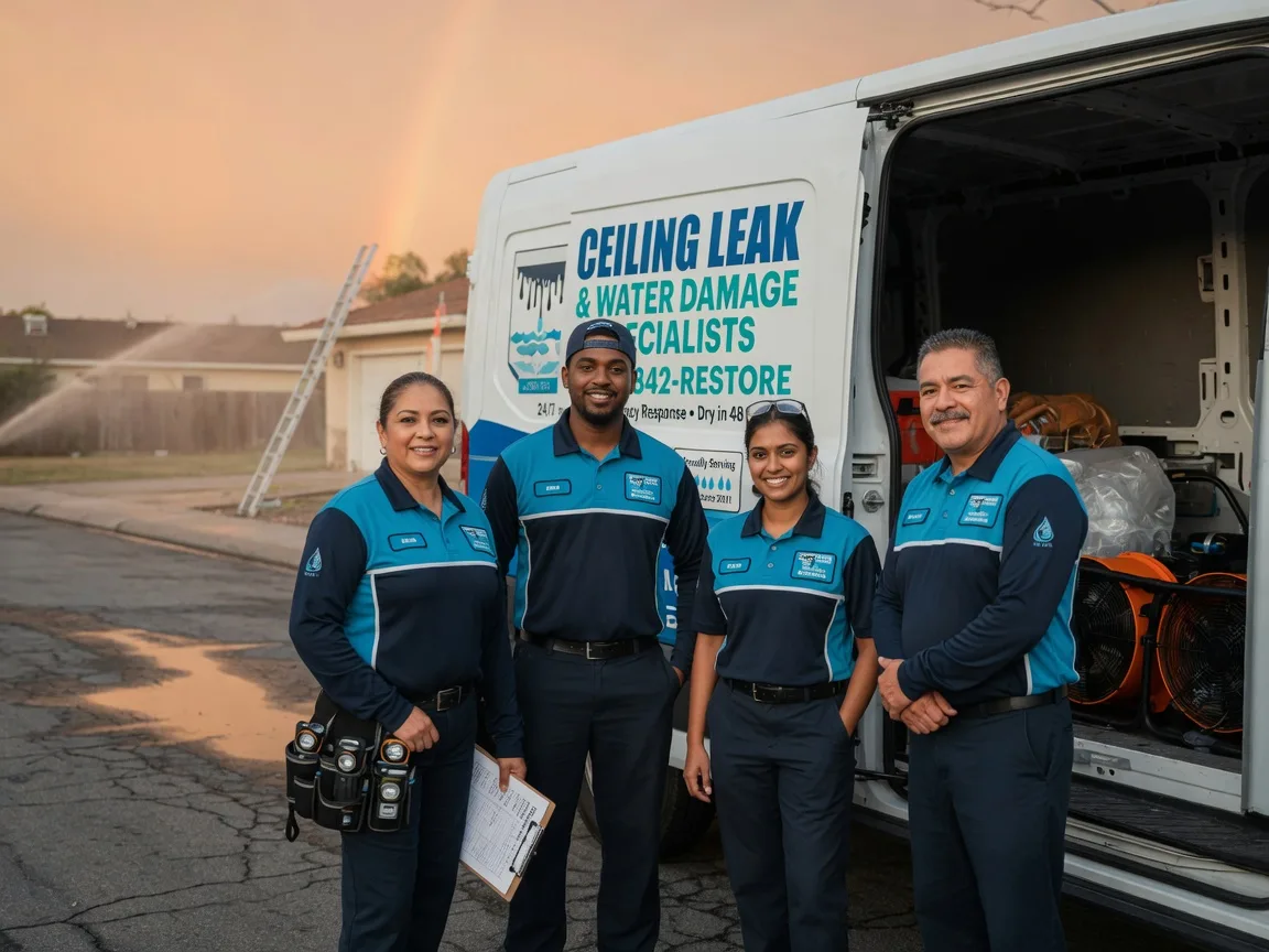 Ceiling Leak Cleanup company in Marquette, KS